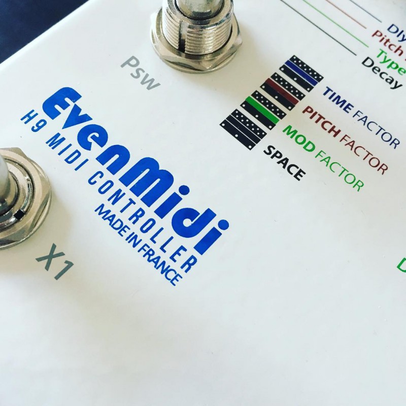 Evenmidi H9, un controlador MIDI para Eventide H9 Guitarristas